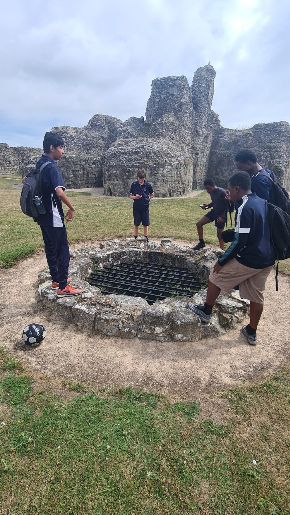 Pevensey Castle visit